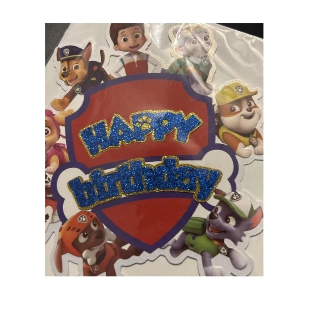 Paw Patrol Cake Topper